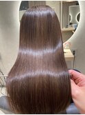 大人かわいい20代30代40代小顔ショコラベージュ　Zina本八幡