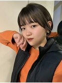 【 カジュアル × ショートボブ 】 浅野美紀