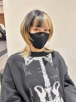 ノア(noah.)&nbsp;アンブレラ風カラー/アシメ/ウルフ