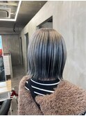 【number ulus】アンブレラカラー/セクションカラー/シルバー