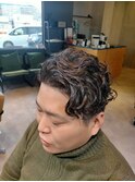 好印象♪ナチュラルツーブロック×ビジネスマンパーマ