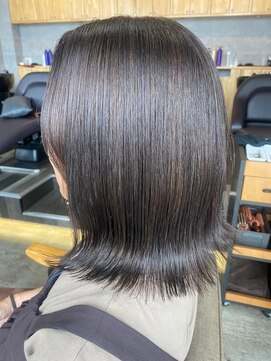 ソイクフ 四条大宮店(SOY-KUFU) 20代30代40代◎ 魅力倍増カールセミディダークグレージュ