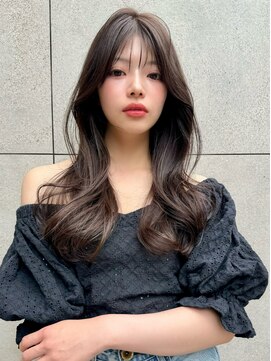 ロンド アンブル 四条烏丸(Lond ambre) イメチェンヘアスタイル/こなれミディ/レイヤー/韓国/前髪