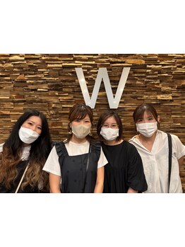 スタッフの大半は女性、お客様も９５%女性なので安心してお悩みご相談できます