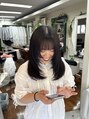 ヘアーアンドスパ メル(hair&spa m.e.l by origami) 巻くだけ簡単!顔周りレイヤーは可愛くてだいすきです♪