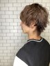 《男性限定》デザインカット&眉カット　￥5500