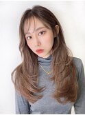 ［stylist芹原］韓国風レイヤースタイルNO1