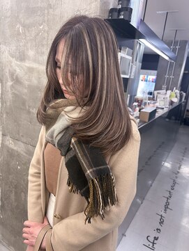 キング 枚方店(K!ng) 縮毛矯正髪質改善ハイライトレイヤーカット枚方美容室エクステ