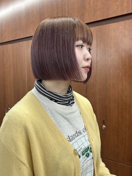 ニコ トウキョウ 渋谷(nico TOKYO) ラベンダーカラー/ルーツカラー/レイヤーカット/ケアブリーチ