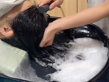 スウィートハウス 長津田みなみ台の写真/花粉除去効果◎13種類のハーブエキスを使ったハーブマジックヘッドスパでデトックス＆リラックス