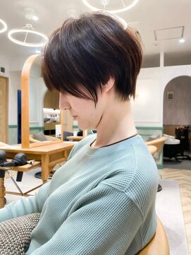 ロンド エメ 柏(Lond aimer) イメチェン×髪質改善ショート縮毛矯正前髪レイヤー[柏]