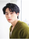 ツイストスパイラルパーマ波巻きスパイラル刈り上げマッシュ