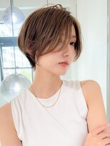 ロンドエニカ 大宮(Lond enika)&nbsp;ショート/ハイライトカラー/白髪/白髪ぼかし/くびれヘア/大宮