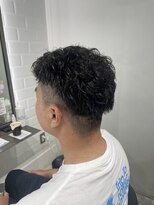 ヴァンカウンシル 一宮店(VAN COUNCIL)&nbsp;黒髪/フェード風/ツイストパーマ