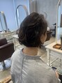 アグ ヘアー ニーナ 敦賀市店(Agu hair nina)&nbsp;ボブパーマ　ふんわり首元スッキリ