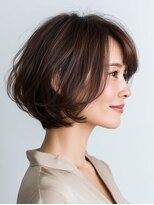 ビフィーノ リルネ(Bifino Rilune)&nbsp;横顔が引き立つ大人のショートボブ