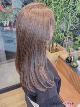 「白髪を活かして、若見えするツヤ髪へ」