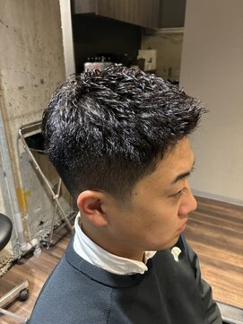 メンズココ 日本橋店(MENS COCO) 【サラリーマン必見】アイロンパーマフェードカット