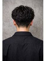 ヘアアンドデザイン ネイビー(Navy) メンズカット×ツーブロック
