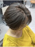 銀座髪質改善レイヤーカット白髪ぼかしハイライト縮毛矯正有楽町