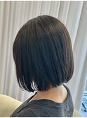 伊勢崎ピンクベージュ／アンブレラカラー/クールショート/前髪