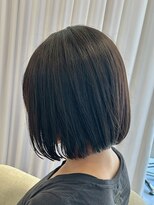 サイクル(CYCLE)&nbsp;伊勢崎ピンクベージュ／アンブレラカラー/クールショート/前髪