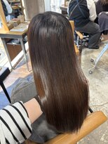 アヴァンスアンス 広島袋町店(AVANCE.ens)&nbsp;着物ヘア/大人ガーリー/ダークアッシュ/似合わせカット/袋町