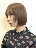 ボブ/ぱつっとボブ/ミニボブ/ボブパーマ/10代20代30代/表参道