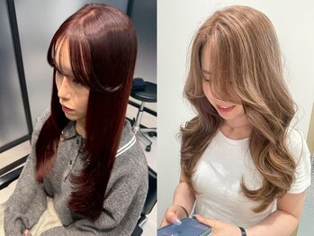 イロ 浦和(iro)の写真/巻いてもストレートでも◎トレンドのレイヤーカットや韓国風スタイルお任せください!