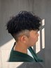 【人気Ｎｏ．3パーマ】メンズカット+バロックパーマ ￥13,000
