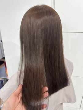 カシェル トウキョウ(Cashel Tokyo) ブリーチなしダブルカラー / オリーブベージュ