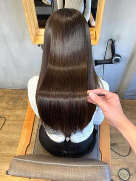トランク(TRUNK) 艶プルsilkブラウンベージュ