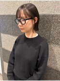 morio 骨格矯正カット 札幌 ミニボブ ワイドバング