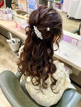 アップスニニー(up's niny)の写真/【新宿駅徒歩5分】当店自慢のフルメイクで自分史上最高に可愛いを演出!大切なイベントライフを応援します♪