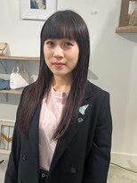 ノマド(nomad)&nbsp;フルバング　地毛風カラー　ストレート