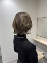 アオ(Ao)&nbsp;くびれレイヤーボブ 髪質改善カット