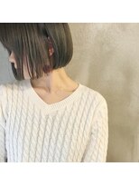 ミント(mint) ボブ×赤み除去ミントグレー♪