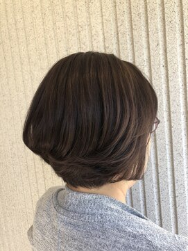 エイトタマプラ たまプラーザ店(EIGHT tamapla) 【EIGHTたまプラ】デザインカラー_切りっぱなしボブ
