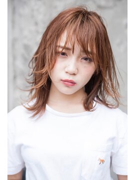 テイラー(Taylor) ［Taylor］☆大宮　オレンジベージュ×顔周りレイヤー