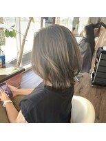 クラン ヘアーアンドスタジオ(CLAN hair & studio) レイヤーボブ&カラー