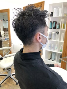ヘッズ 本八幡店(HEADS) MEN'S HAIR センターパート サイドパート 韓国マッシュ