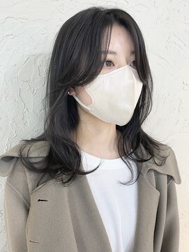 カモン(CAMON) 顔まわりレイヤーで柔らかミディ