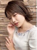 大人可愛い小顔外ハネボブ