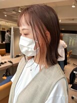 オーク 戸塚(OAK)&nbsp;大人可愛い春色インナーカラー♪ 【OAK戸塚】