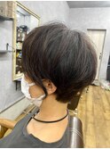 アシンメトリーショート