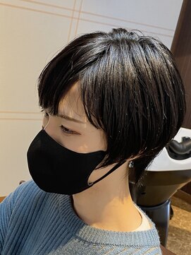 グランデ(grande) 黒髪マッシュウルフ