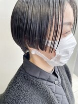 ヘアー アイス 御器所本店(HAIR ICI) 20代30代40代小顔ハンサムショート大人可愛いナチュラルショート
