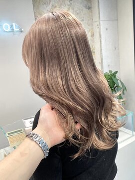 ソル ジングウマエ(SOL JINGUMAE) ミルクティーベージュダブルカラーインナーカラーケアブリーチ