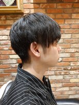 ヒロギンザバーバーショップ 丸の内店(HIRO GINZA BARBER SHOP)&nbsp;前下がりマッシュ