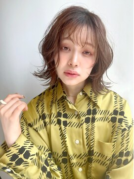 クイントネオリーブ 自由が丘正面口店(quint:neolive) 前髪/マチルダボブ/ピンクベージュ/インナーグレージュ/自由が丘